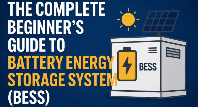 Battery Energy Storage System (BESS): Complete Beginner’s Guide