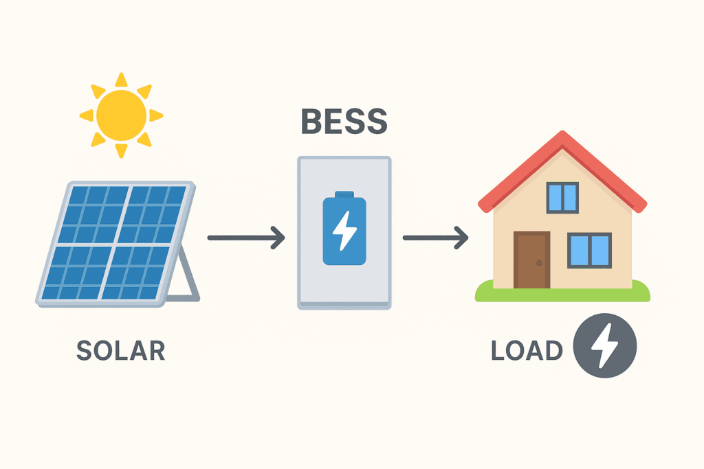 How BESS Works (Off-Grid)